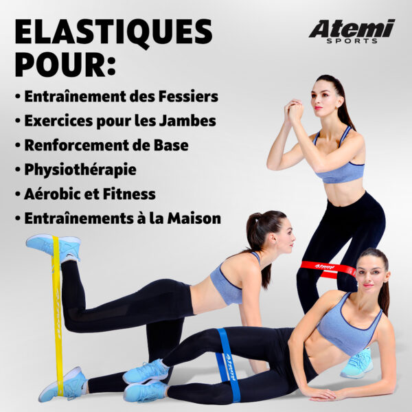 Bandes pour exercices fessiers